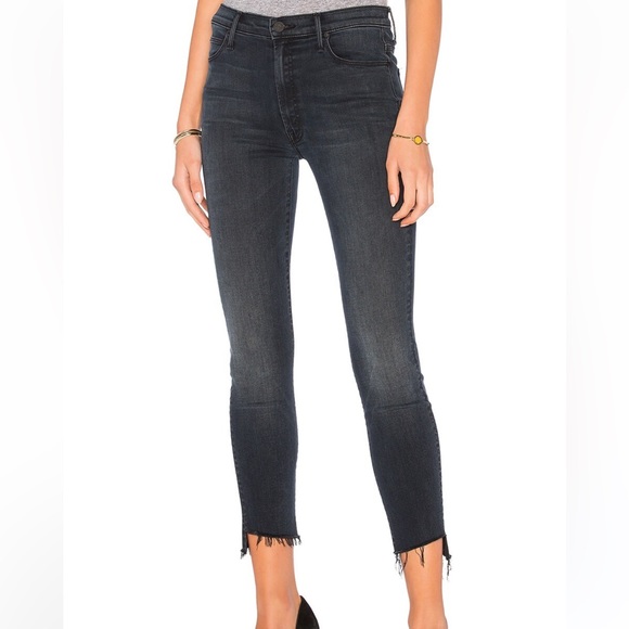 MOTHER Denim - MOTHER Womens Jeans The Stunner Zip Ankle Step Fray in My Wildest Ride Size 27.